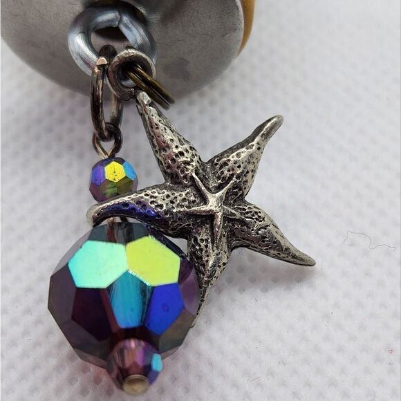 🔺️Wine Cork & Starfish Charm Necklace - Picture 3 of 6